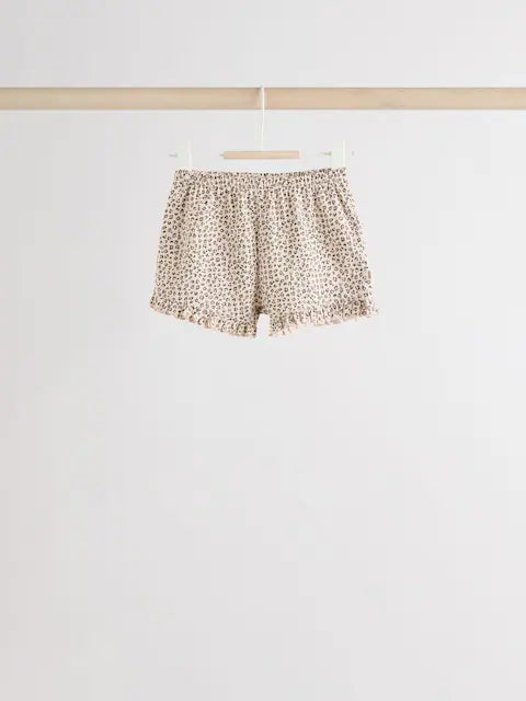 Charcoal Grey/White Short Sleeve 100% Cotton Baby Top and Shorts Set 6 Piece