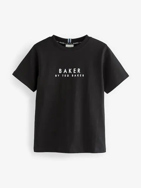 Baker by Ted Baker 3 Pack Black/Red/White T-Shirts