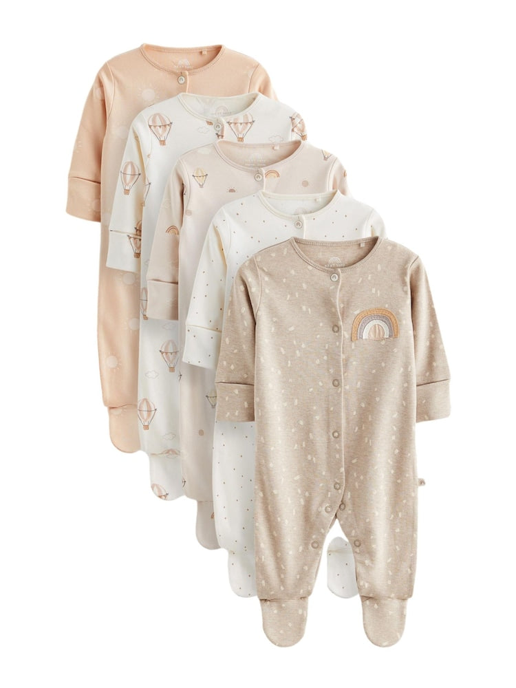 Neutral sleepsuit 5 Pack