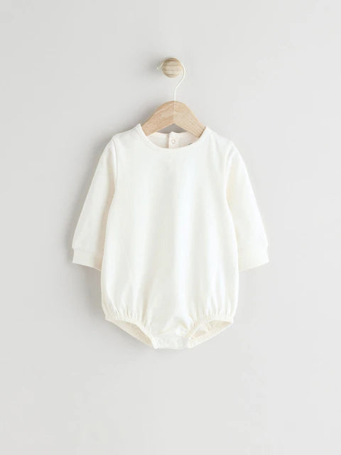 Stripe Baby Denim Dungarees and Bodysuit Set