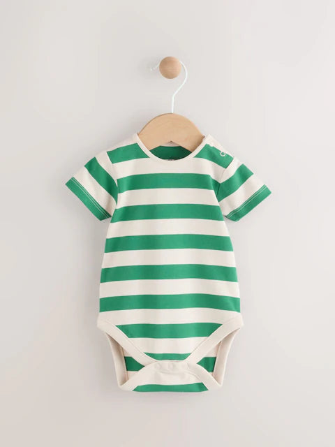 Bright Transport Baby Woven Dungaree and Bodysuit Set