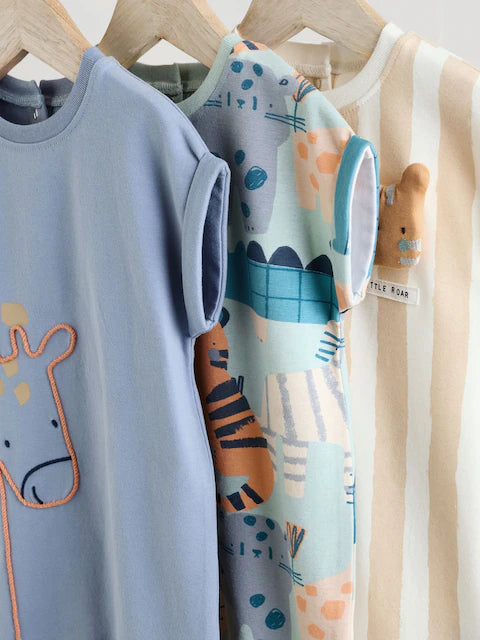 Minerals Baby Rompers 3 Pack