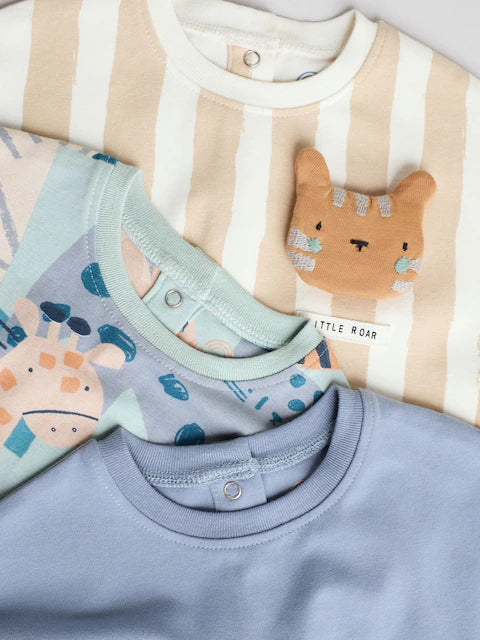 Minerals Baby Rompers 3 Pack