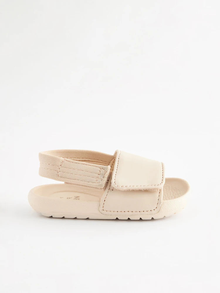 Neutral Touch Fastening Baby Slider Sandals