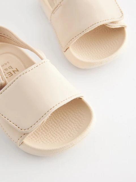 Neutral Touch Fastening Baby Slider Sandals