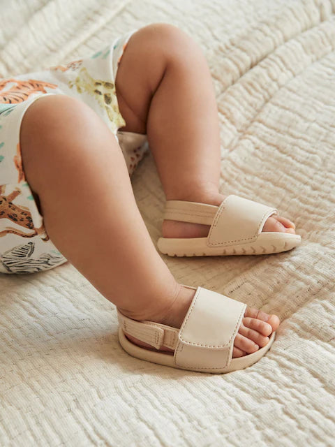 Neutral Touch Fastening Baby Slider Sandals