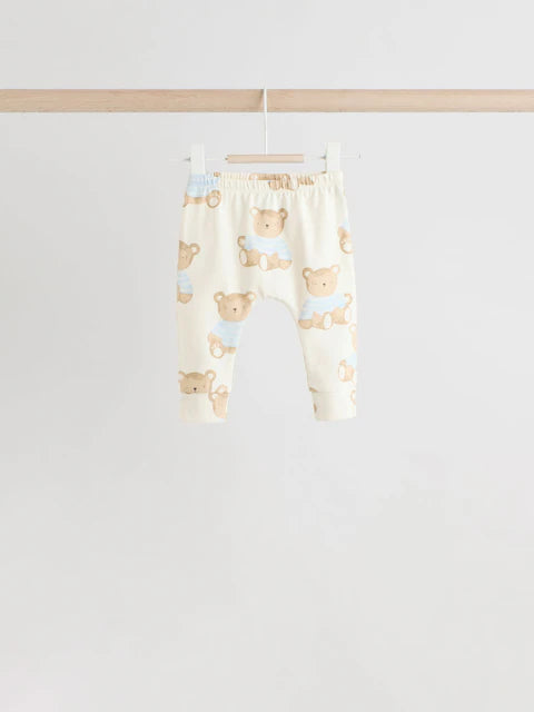 Blue Bear Baby Tops and Leggings 6 Piece Set