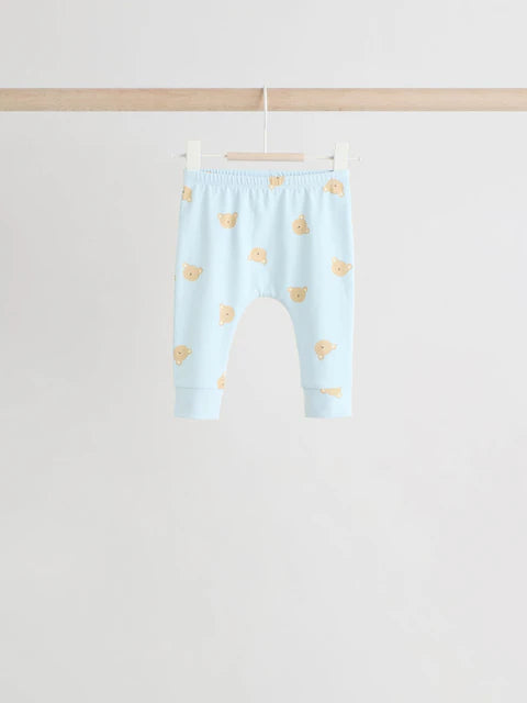 Blue Bear Baby Tops and Leggings 6 Piece Set