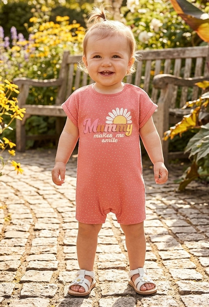 Rust Mummy Hype T-shirt Romper