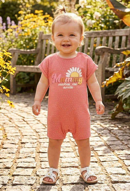 Rust Mummy Hype T-shirt Romper