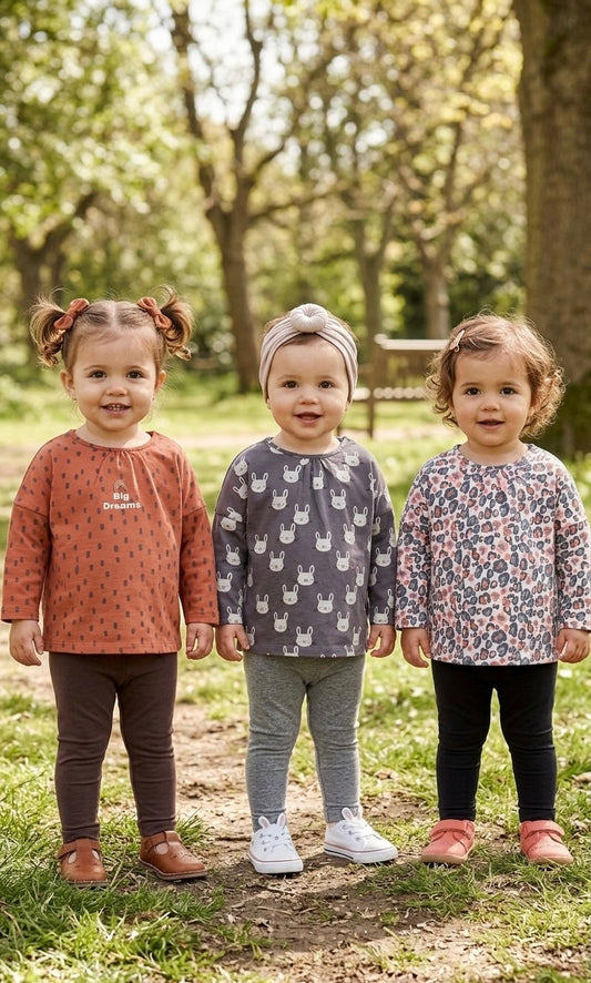 Rust only Top Full Sleeves 3 Pack