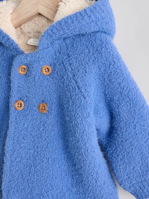 Blue Baby Hooded Cardigan