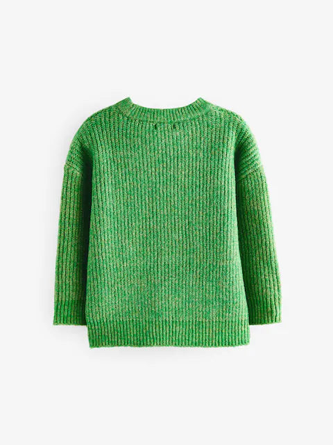 Green Digger Knitted Crew Neck Jumper