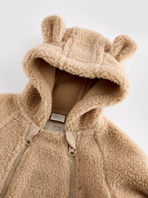 Brown Borg Bear Pramsuit