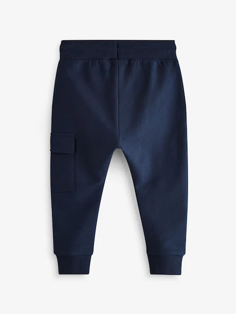 Blue/Dark Green/Charcoal Grey Joggers 3 Pack