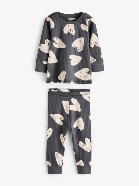 Black/White Pyjamas 3 Pack