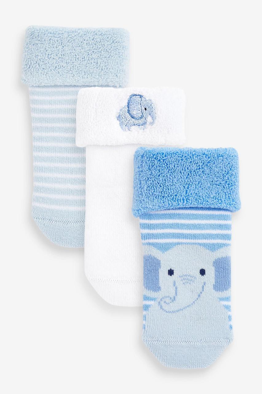 Blue white Thermal socks pack of 3.