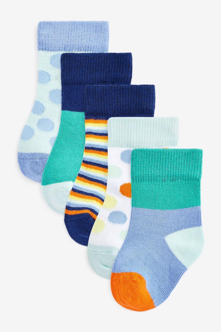 Multi color socks pack of 5.