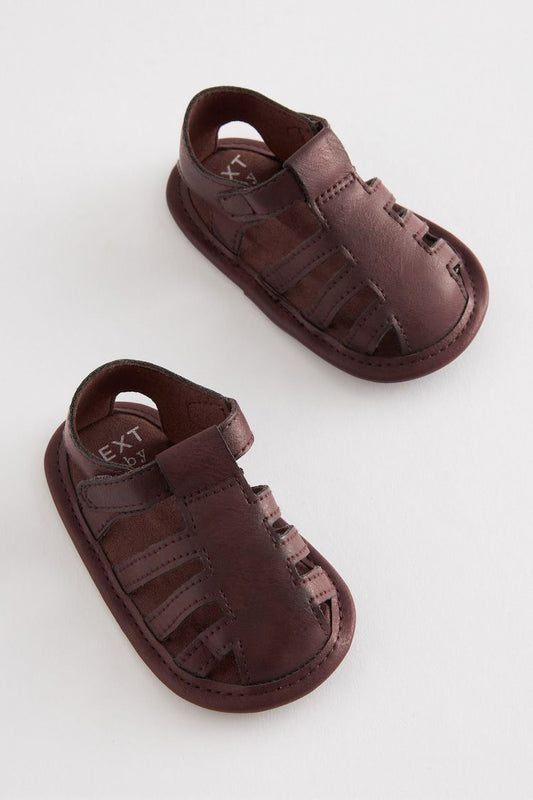 Dark Brown Sandals.