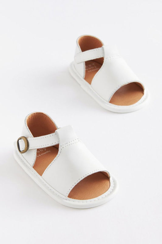 White Sandals.