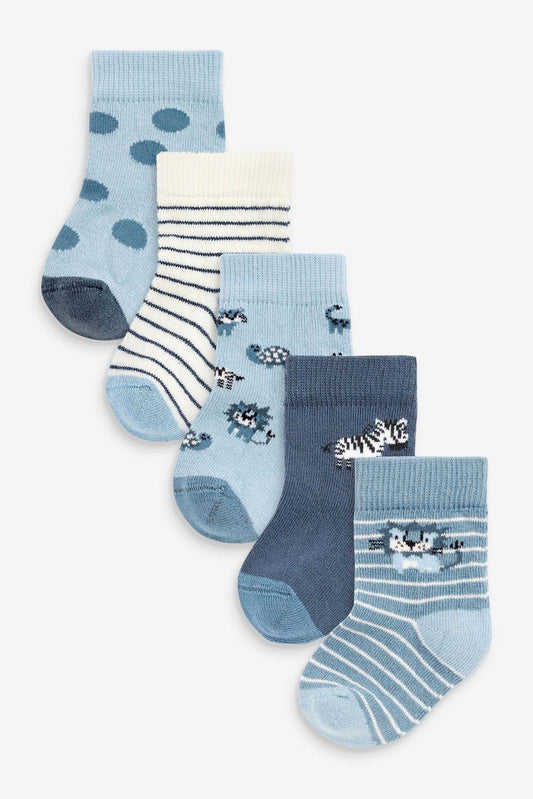 Blue Socks pack of 5.