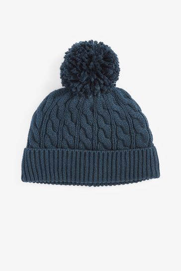 Blue Knitted Hat