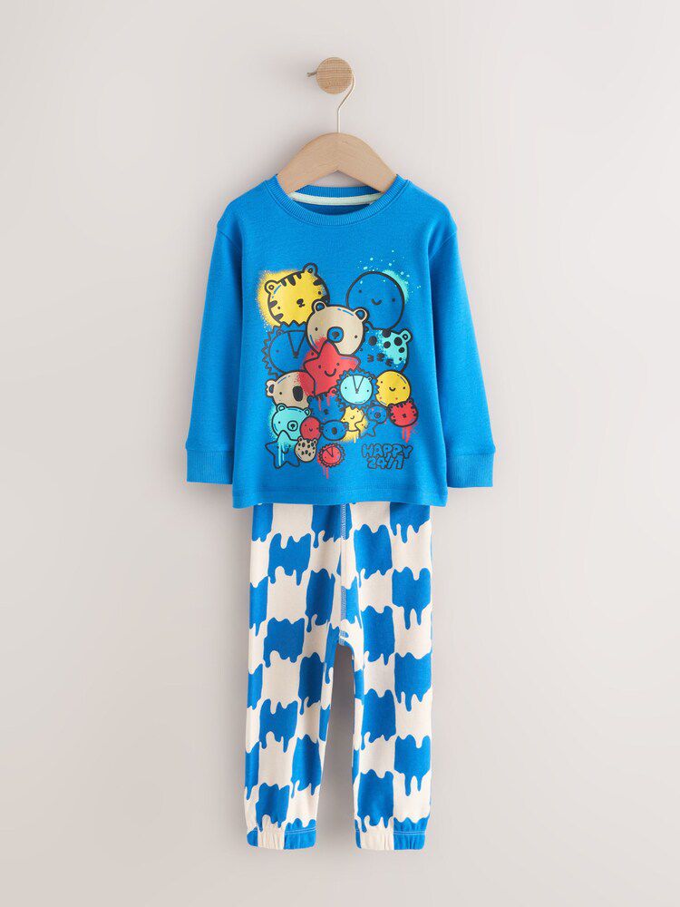Bright relaxed pyjamas 3 Pack